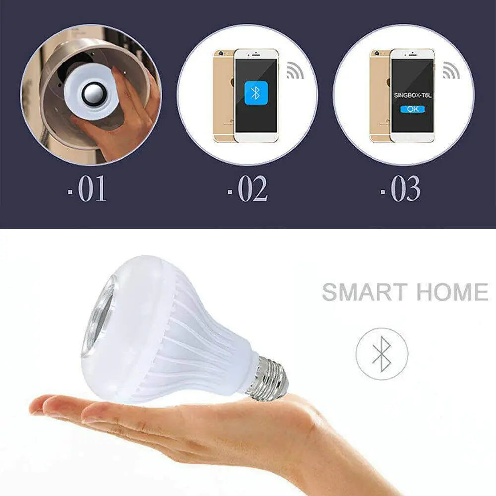 Smart Light Bulb Music